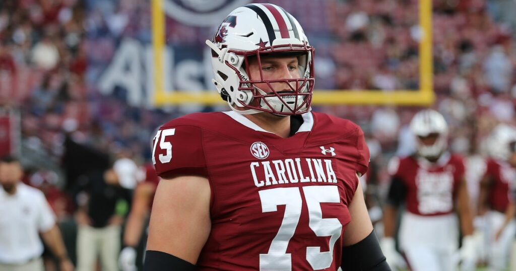 South Carolina offensive lineman Cason Henry (Photo: CJ Driggers | GamecockCentral.com)