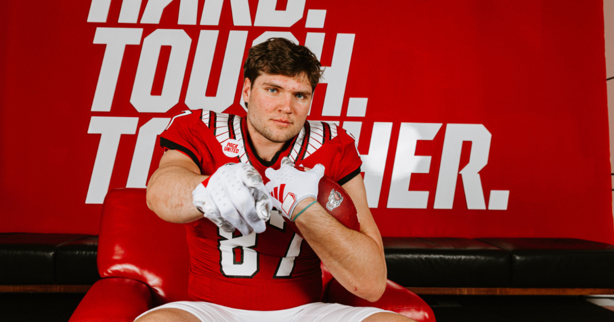 Nebraska transfer TE Ian Flynt brings 'blocking-dominant' mindset to NC State