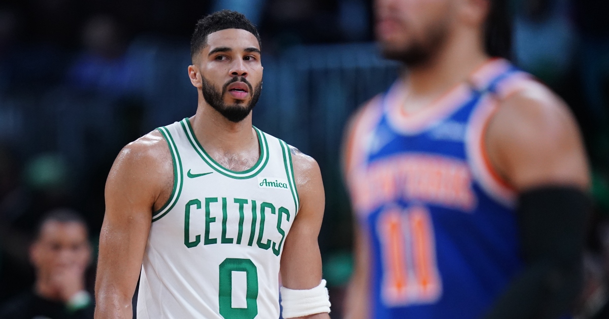 Jayson Tatum injury update: Boston Celtics star carried off court after scary collapse vs. Knicks