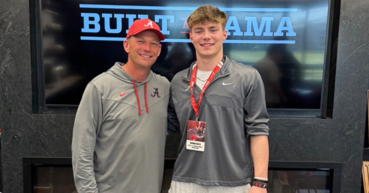 ‘Cream of the Crop’: Deep ties fuel Alabama’s pursuit of four-star TE Roman Voss
