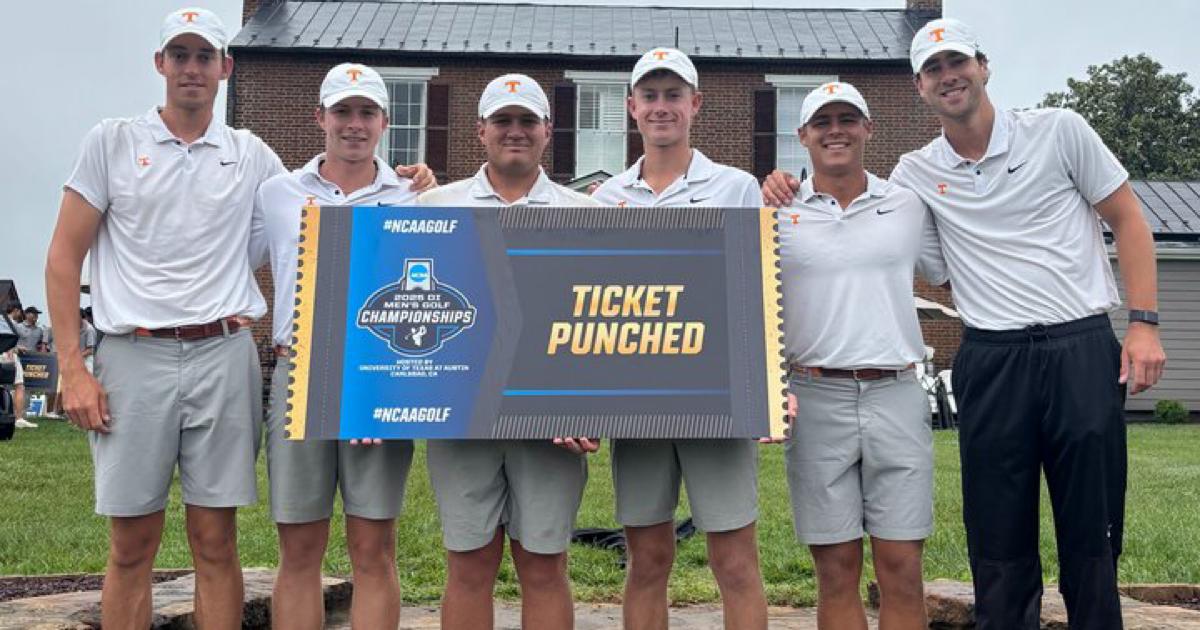 Golf Vols propel Tennessee back to California for NCAA championships