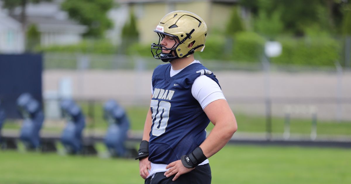 Ohio State commit Sam Greer happy to have his recruitment out of the way as he prepares to be a Buckeye