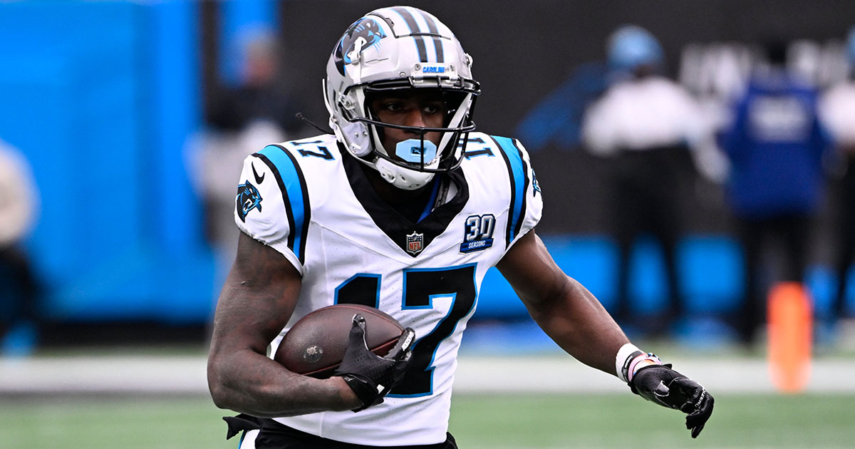 WATCH: Xavier Legette reveals 'real voice' in Panthers schedule reveal