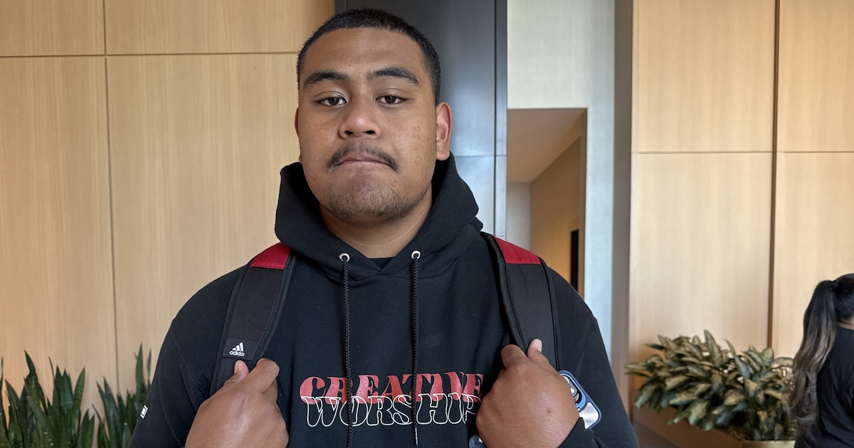 4-star OL Samuelu Utu sees family values, home feeling at SMU