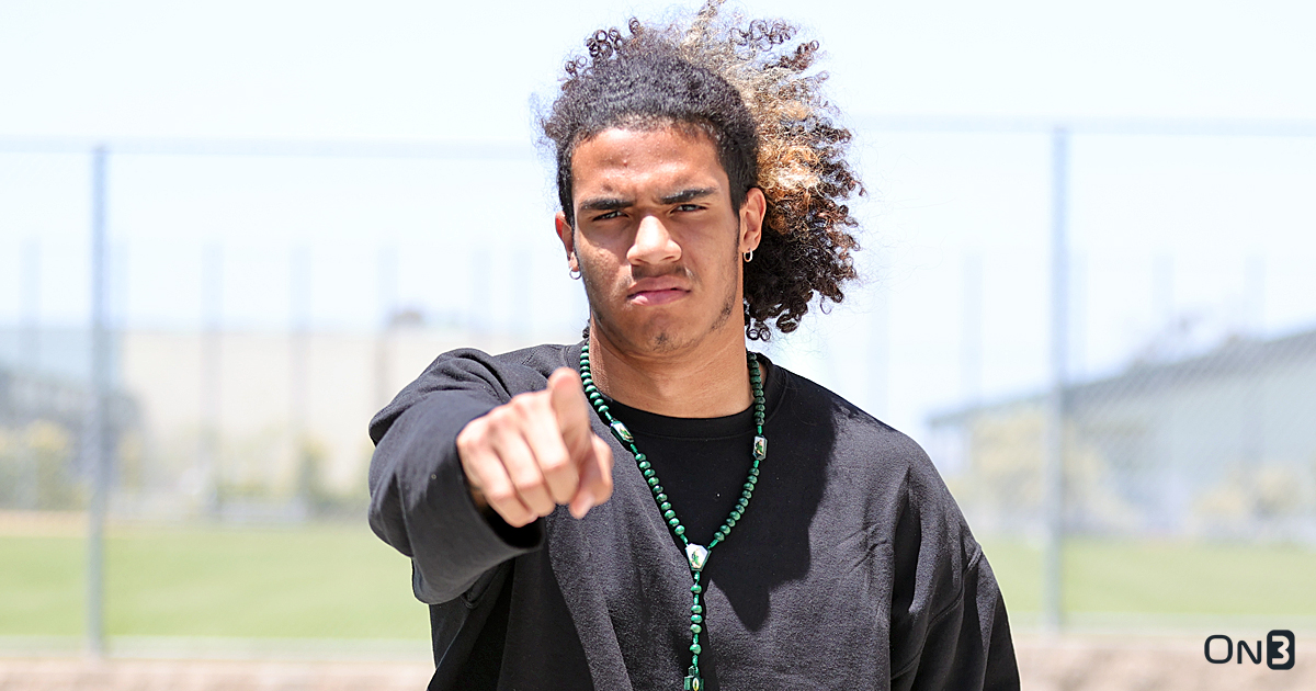 Coveted EDGE Prince Tavizon Details Oregon Commitment: 'I just feel like that's my second home'