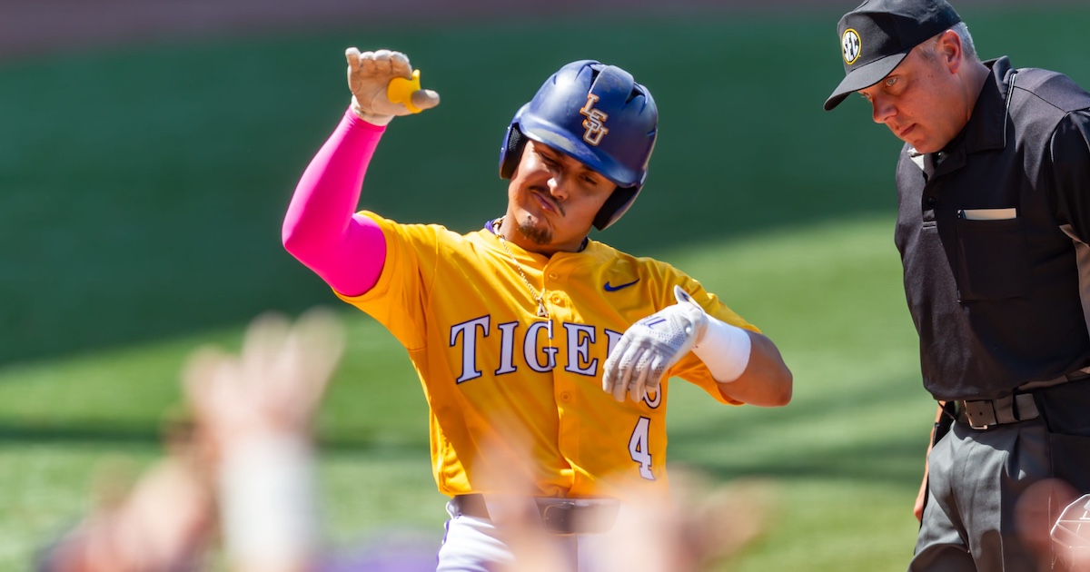 LSU Baseball earns No. 3 seed, double bye in SEC Tournament