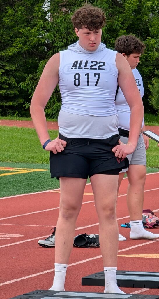 Penn State offensive line recruit layton von brandt
