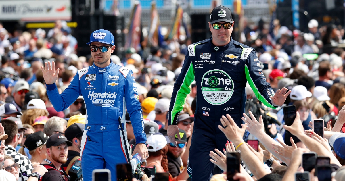 Kyle Busch reacts to concerning stretch of Indy 500 wrecks, sends message to Kyle Larson