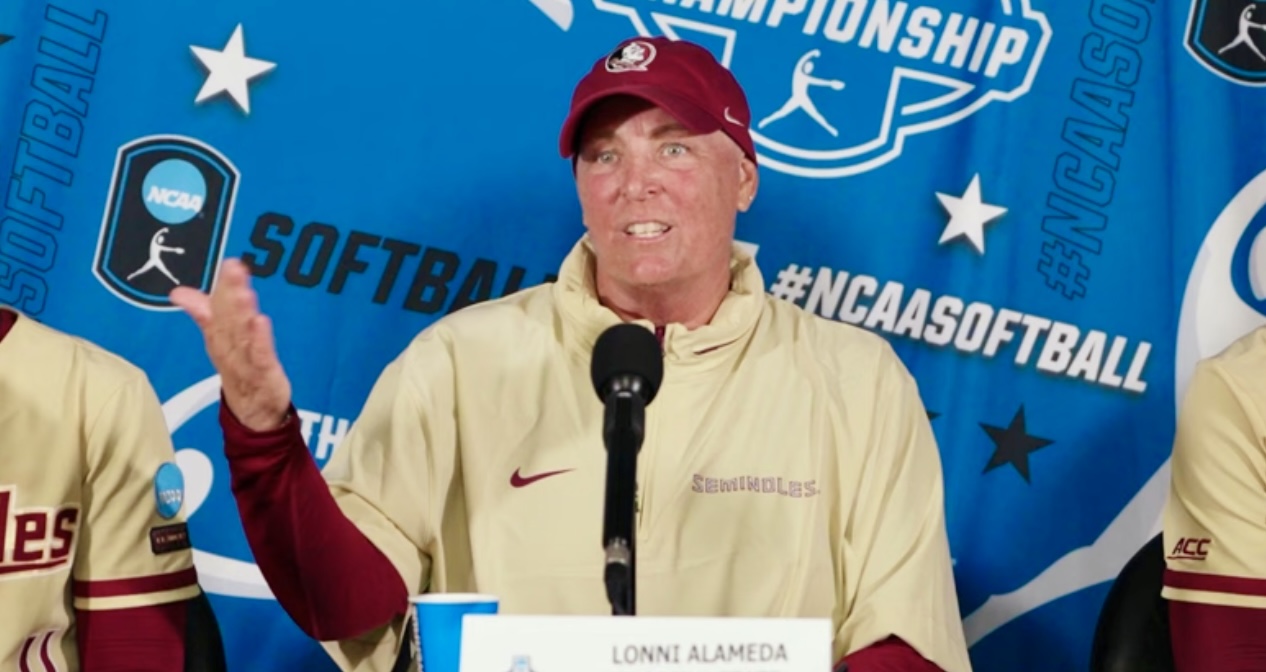 'She's an inspiration to everybody' ... Norvell cheering on Lonni Alameda, FSU Softball