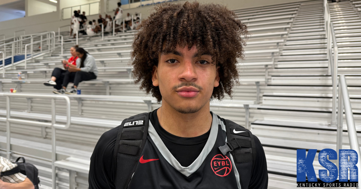 Austin Goosby says Kentucky would 'definitely be up there' with offer: "They're serious."