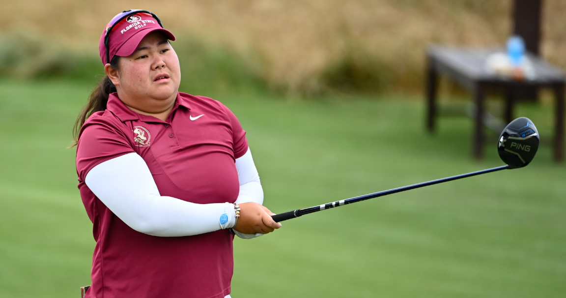 No. 4 FSU Women's Golf advances at NCAAs; one of eight teams remaining for match play