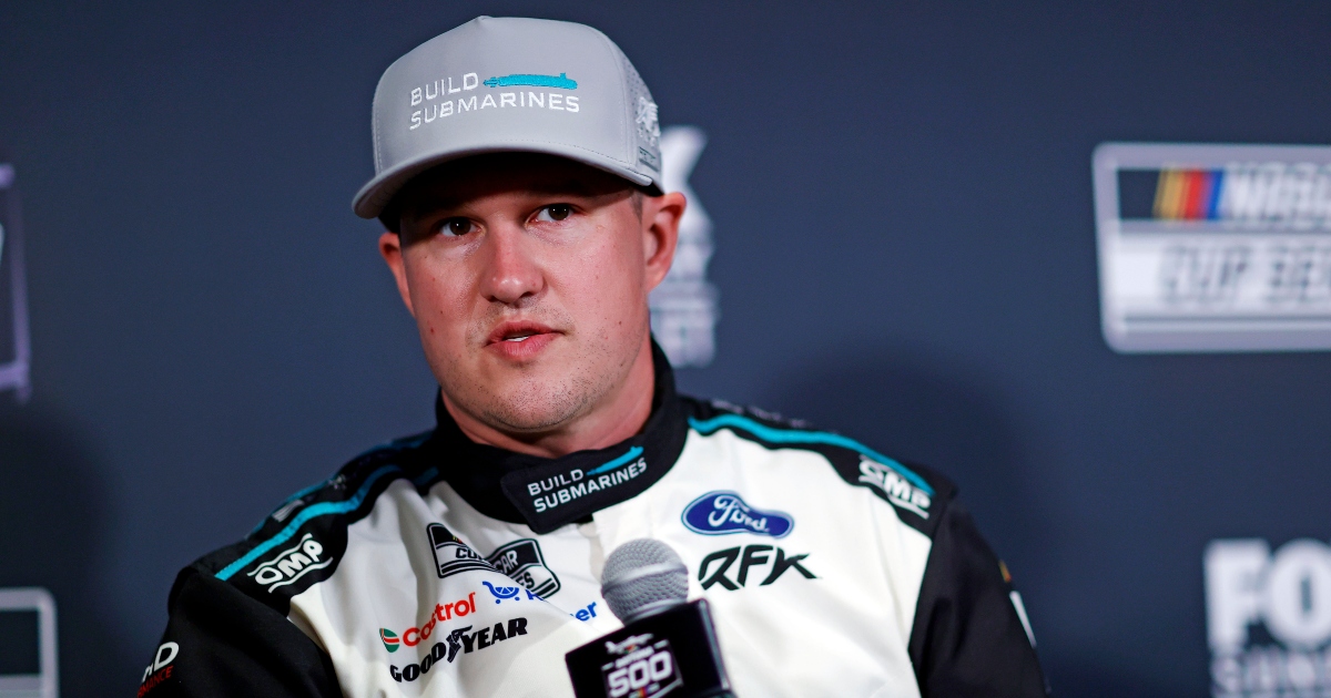 Freddie Kraft clowns Ryan Preece after choose cone drama at NASCAR All-Star Open Race