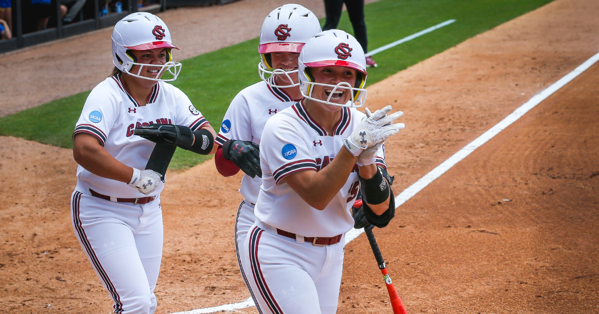 Two-out magic continues as South Carolina takes Super Regional opener