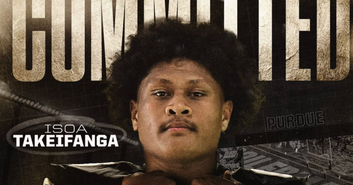 Purdue lands commitment from JC offensive lineman