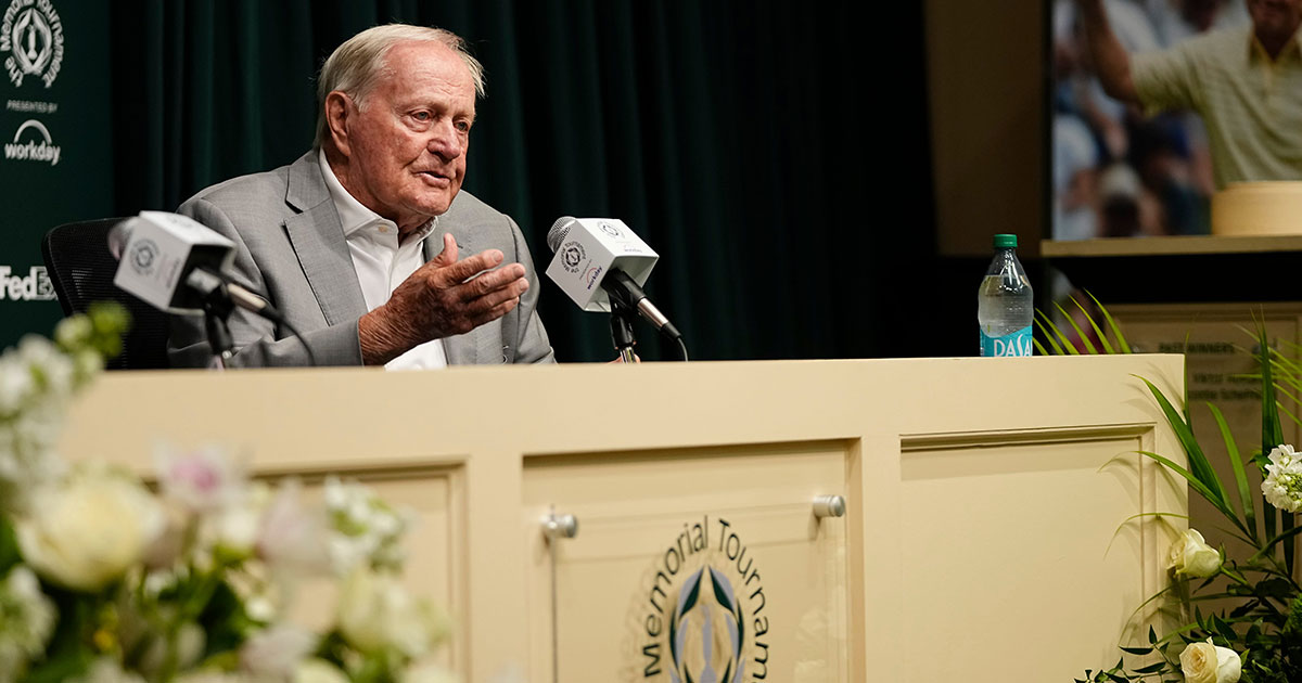 Jack Nicklaus reflects on 50 years of the Memorial Tournament in Central Ohio