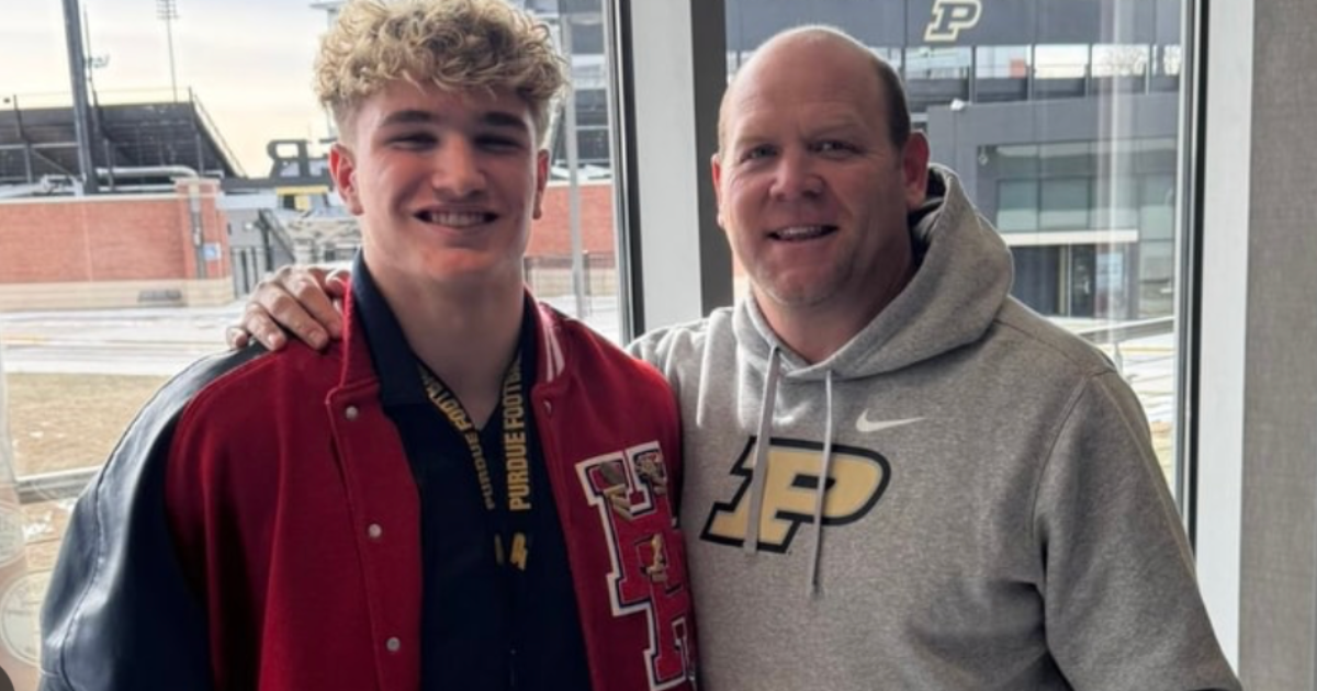 Purdue rolls out red carpet for top in-state target Jett Goldsberry, other official visitors