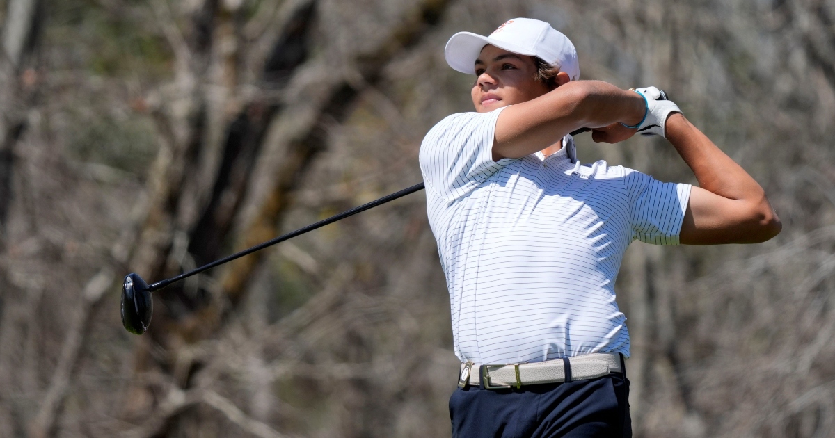 Charlie Woods wins first AJGA golf tournament at Team TaylorMade Invitational