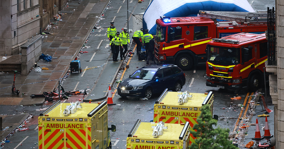 Man slapped with seven criminal charges after car collided with pedestrians at Liverpool FC Premier League parade