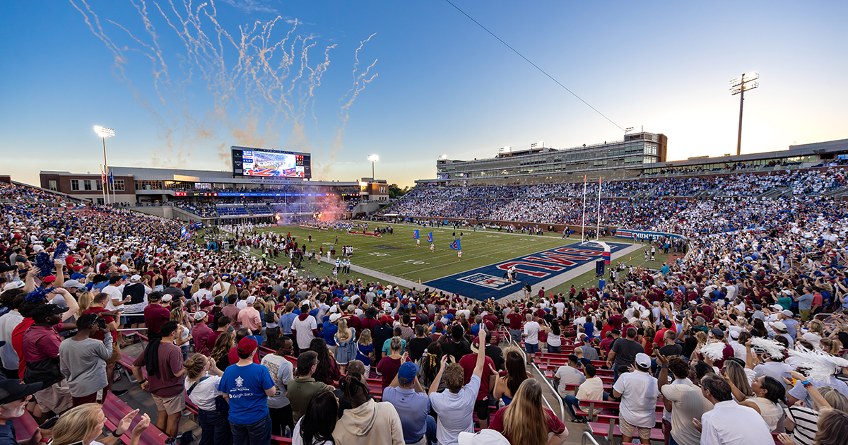 SMU AD Damon Evans 'absolutely' looking at expansion options for Ford Stadium