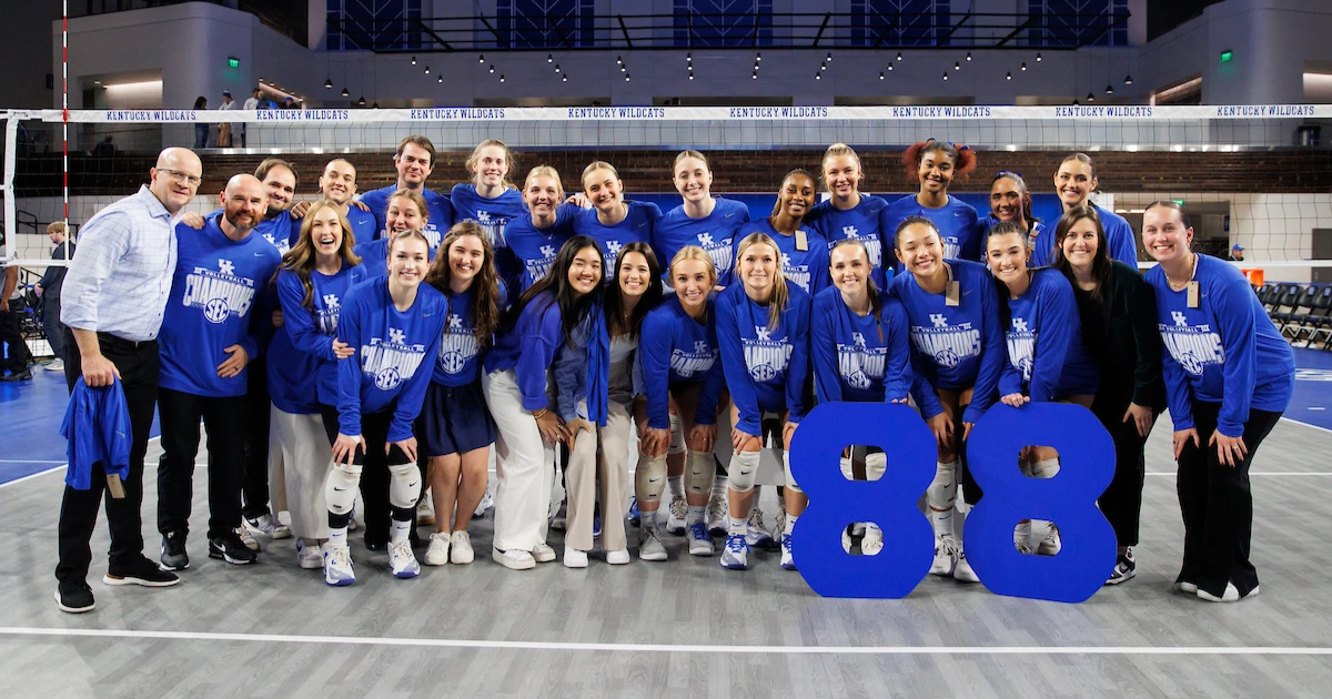 Kentucky volleyball's 2025 non-conference schedule will include entire 2024 Final Four
