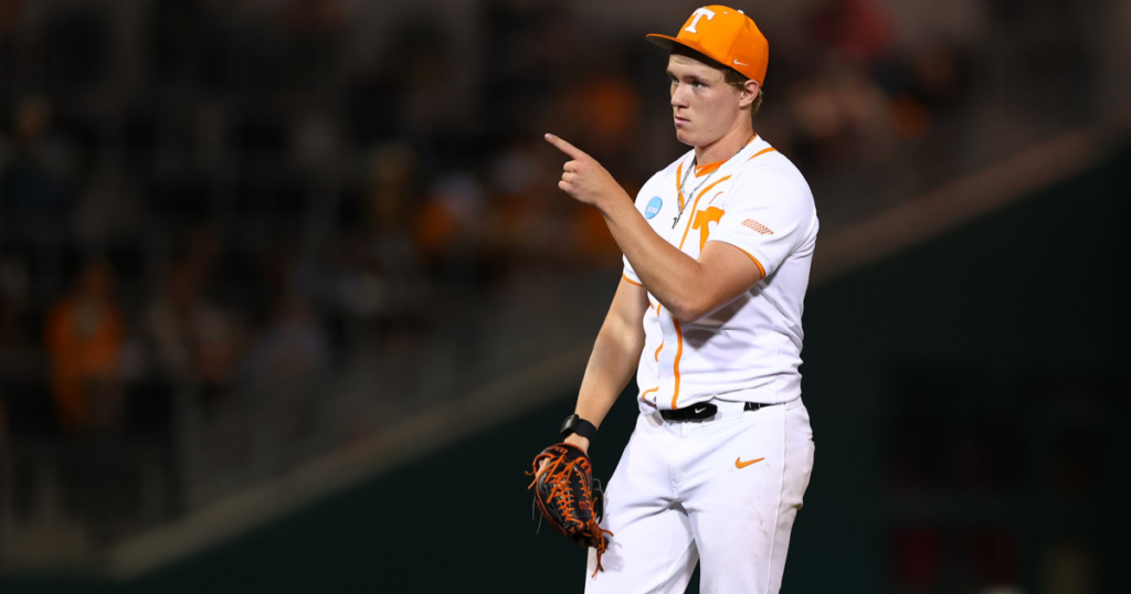 Liam Doyle. Credit: Tennessee Athletics