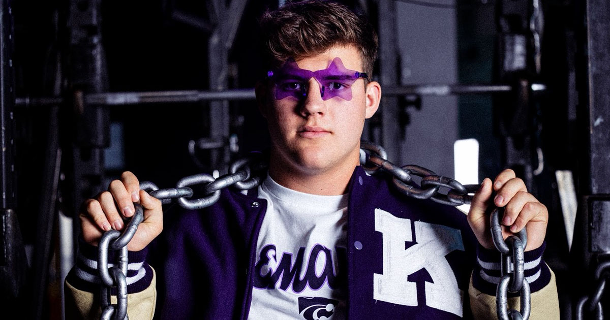 Kansas State visit hits the mark for Texas OL Kaden Scherer