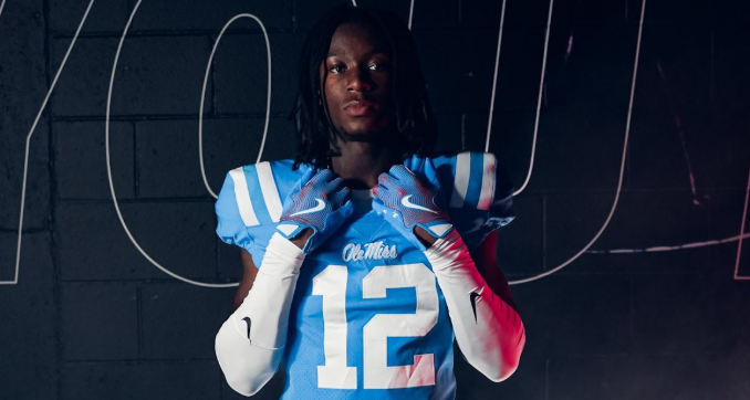 Elite in-state WR target Jase Mathews left the Ole Miss official visit 'feeling good' about the Rebels
