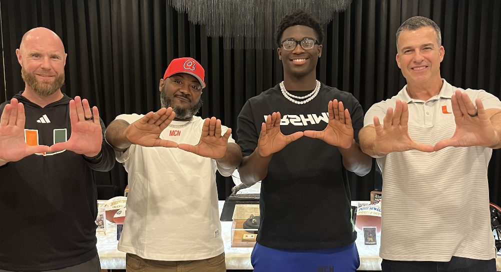 5-star EDGE Anthony Jones learned what it would be like to be a Hurricane on his official visit to Miami