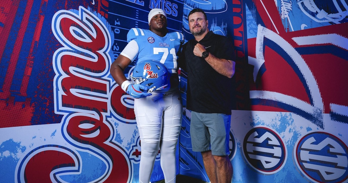 Peach State OL Tyreek Jemison raves about Ole Miss visit