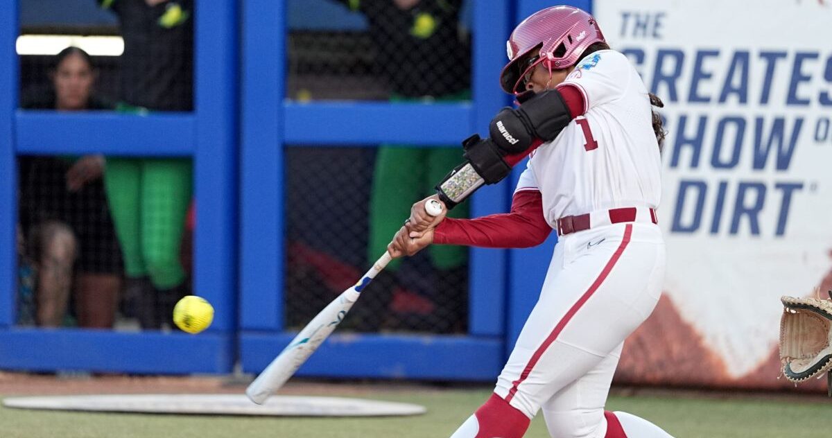 OU softball back to WCWS semifinals, Cydney Sanders not done yet