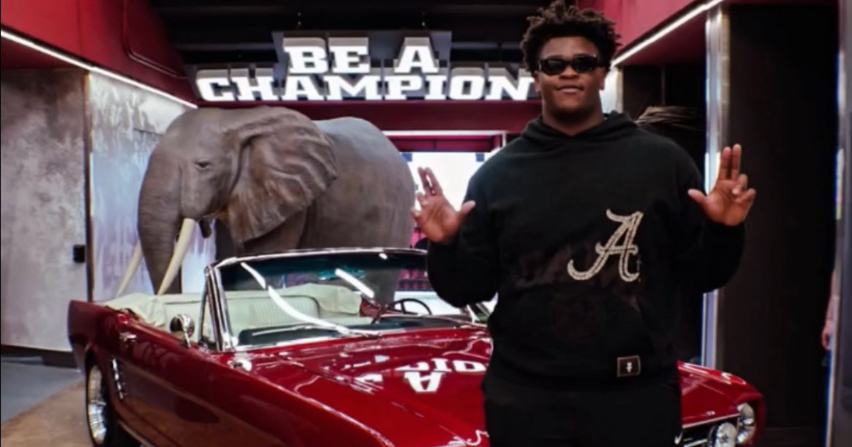 'They made it feel like home': OL Bryson Cooley recaps Alabama official visit