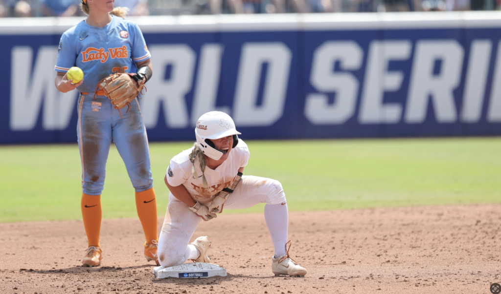 Texas secures spot in WCWS champ series with win against Tennessee
