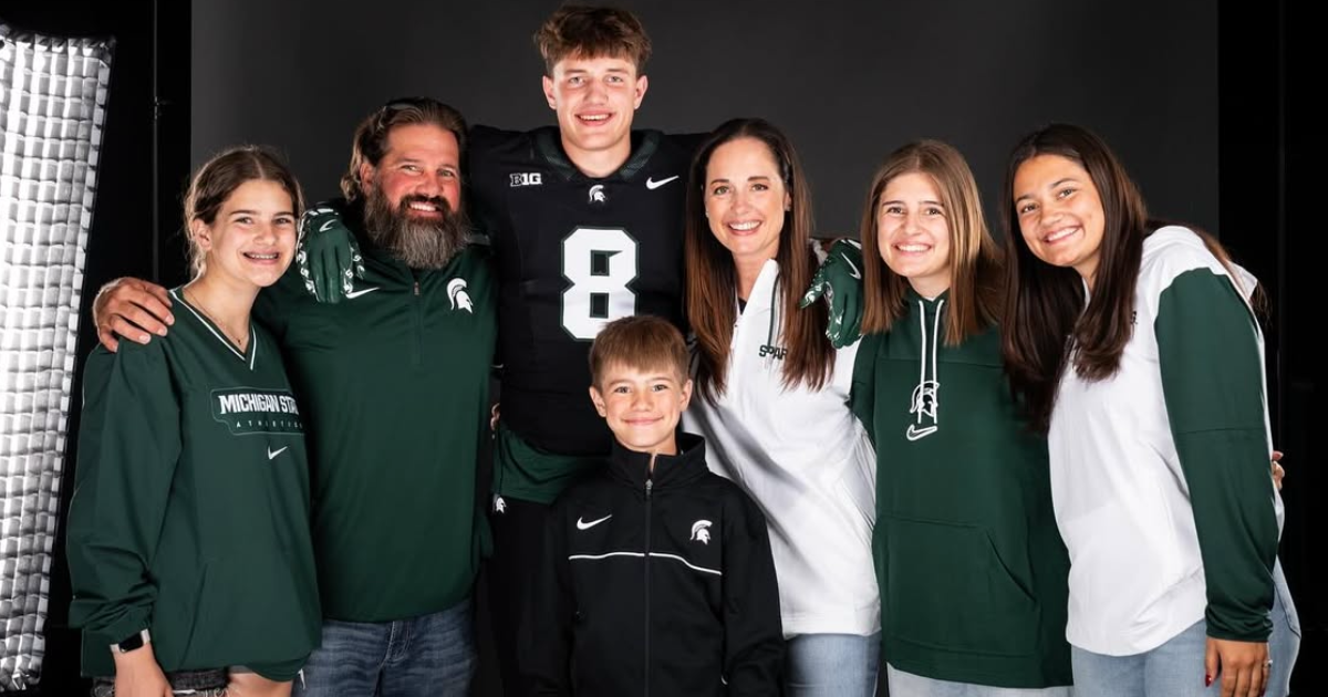 Michigan State tight end commit Eddie Whiting talks return to campus for official visit