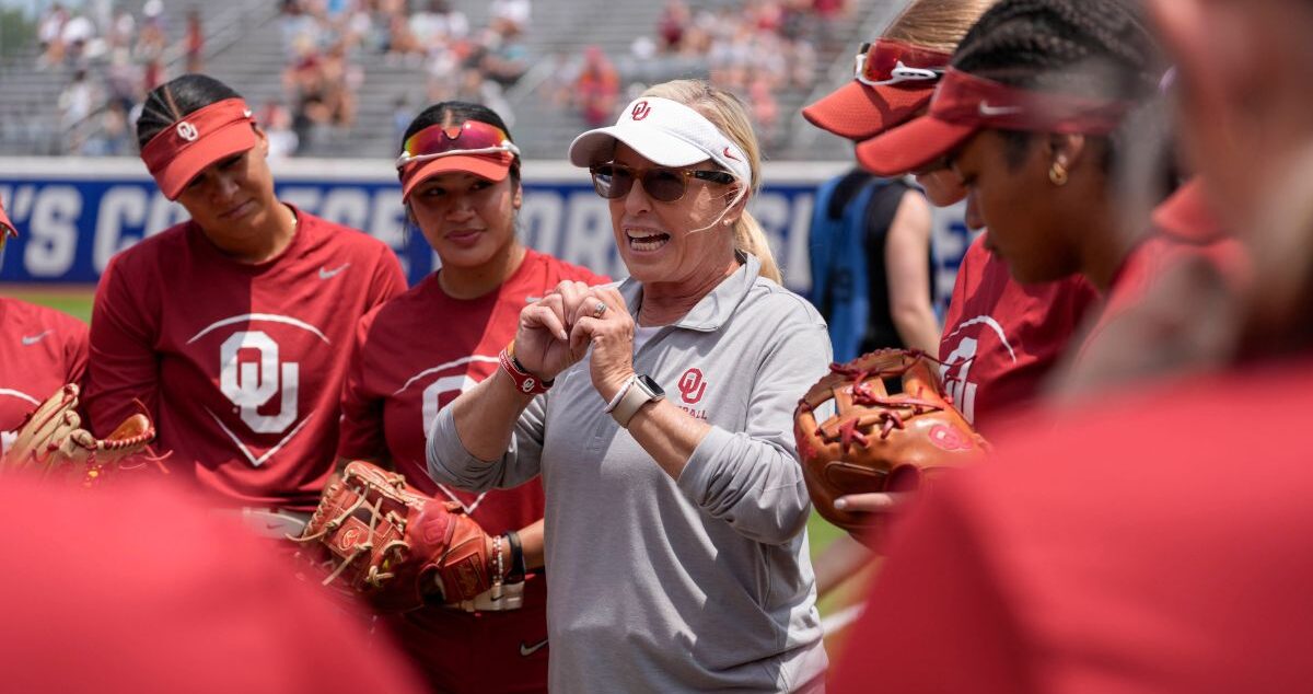 OU softball head coach Patty Gasso calls for WCWS format change