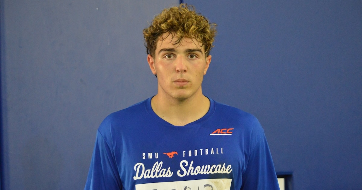 Camp performance leads to SMU offer for 2027 TE Ryker Reynolds
