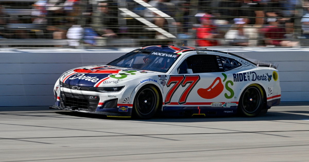 Dale Earnhardt Jr. stands on the table, tells Carson Hocevar to not change his racing style