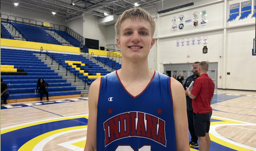 Purdue commit Luke Ertel leads Indiana Junior All-Stars to thrilling exhibition win over seniors