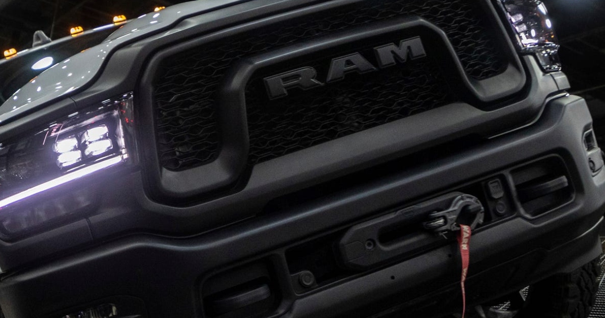 LOOK: Ram NASCAR Truck Series model leaked during 2026 Hemi event