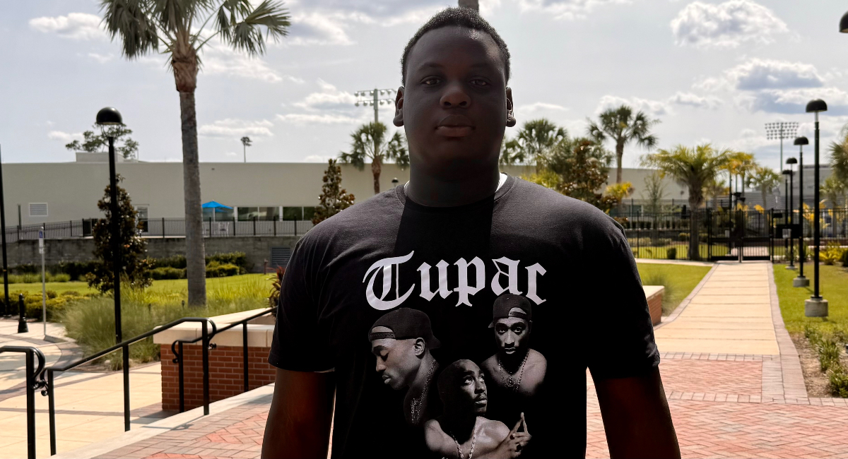 OL commit Javarii Luckas embracing the grind as he prepares for the Swamp