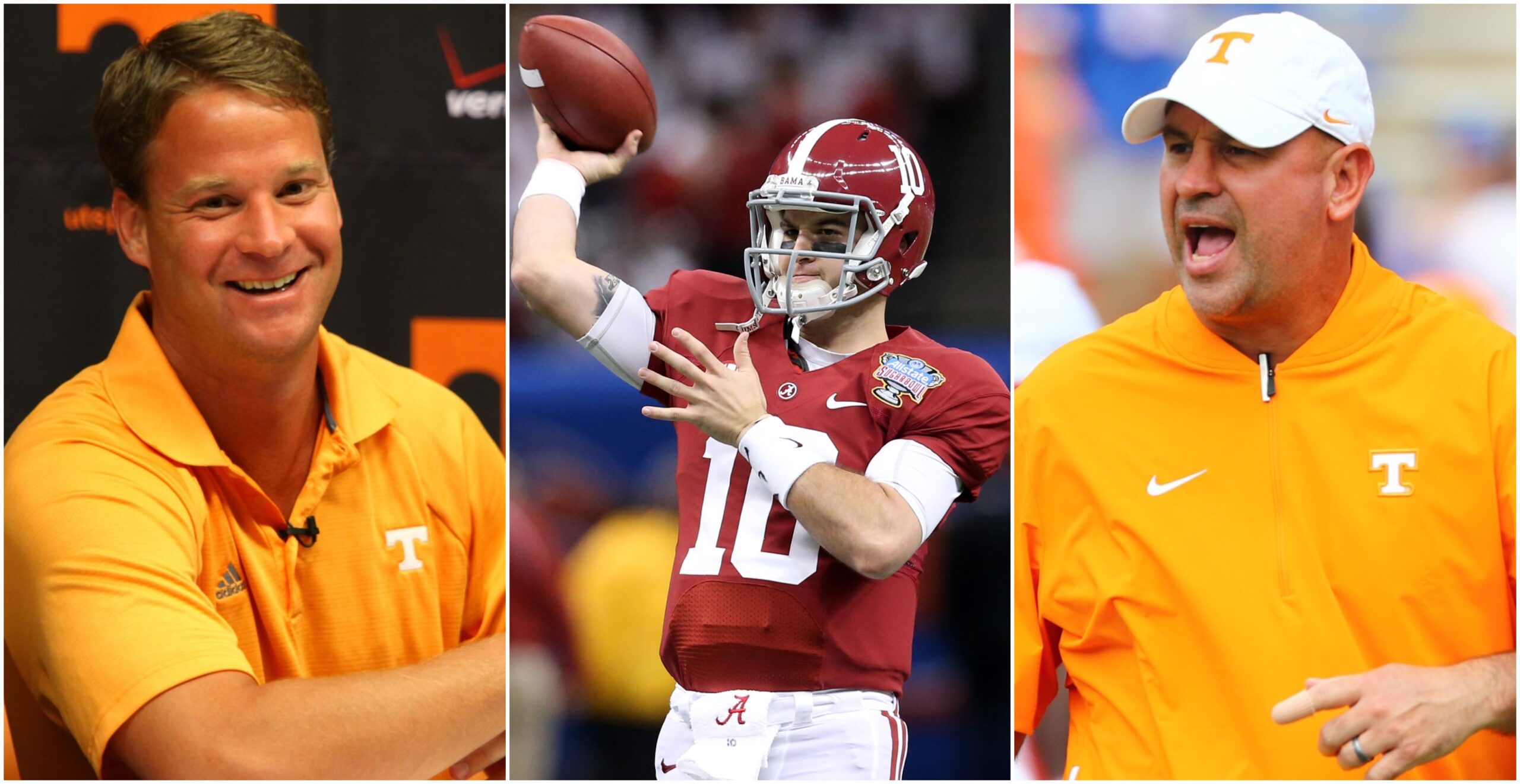 AJ McCarron shares hilarious recruiting story about the time Lane Kiffin outfoxed Nick Saban, Jeremy Pruitt