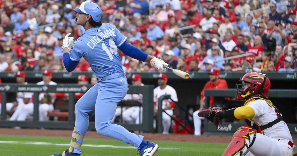 WATCH: Former UF slugger Jac Caglianone collects first MLB hit