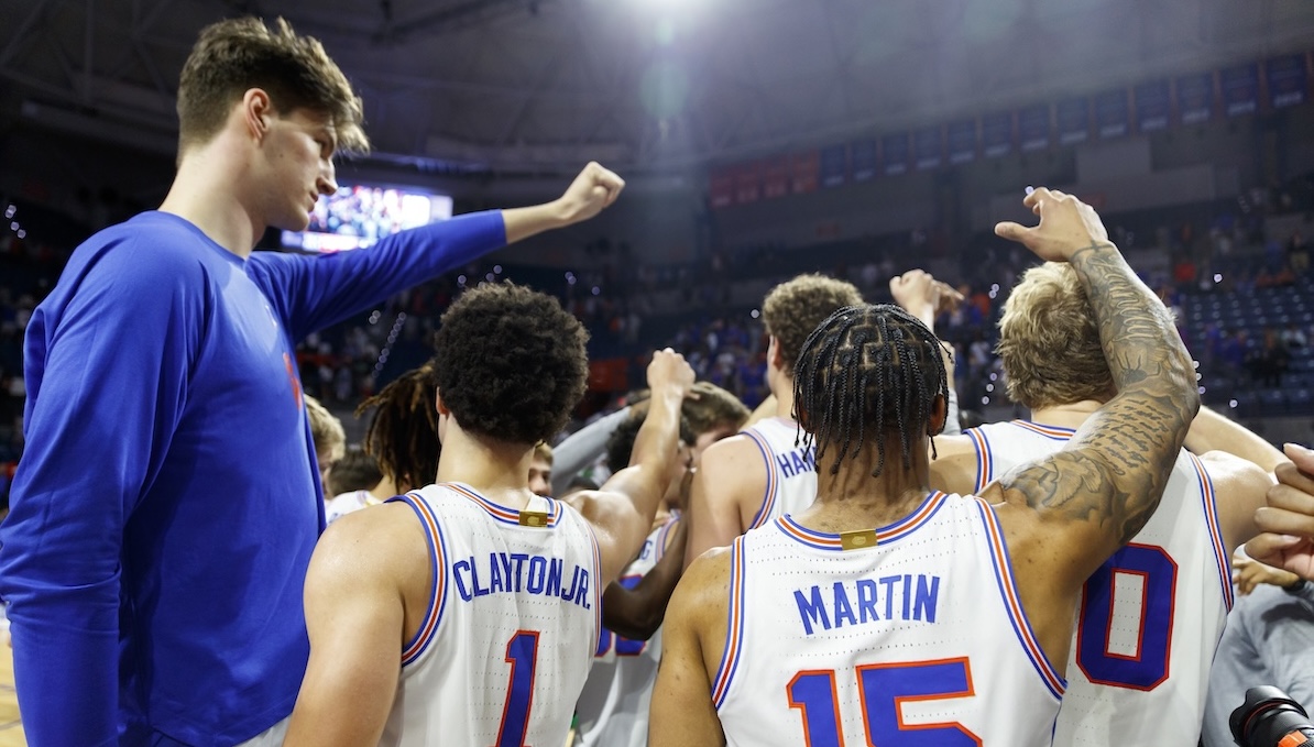 Agency signs 7-foot-9 Gators center Olivier Rioux, seeing potential with his brand — and play