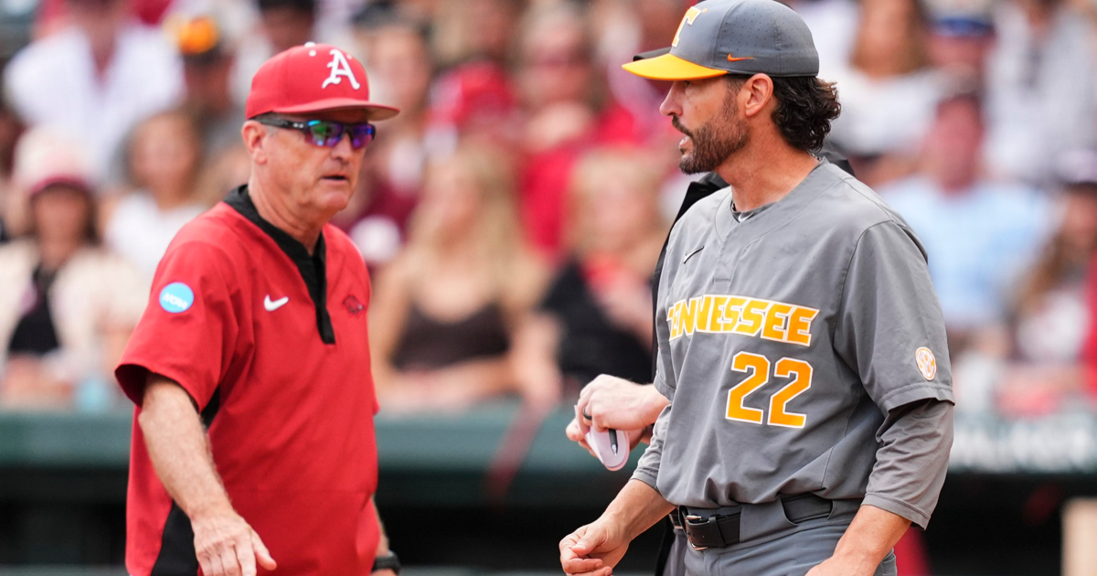 What Tony Vitello said on a 4-3 loss to Arkansas to begin super regionals