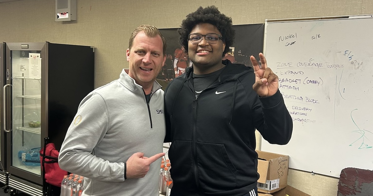 California DT Dakota Dickson commits to SMU
