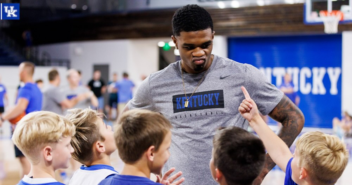 Sights and Scenes from the Kentucky Basketball Father-Son Camp