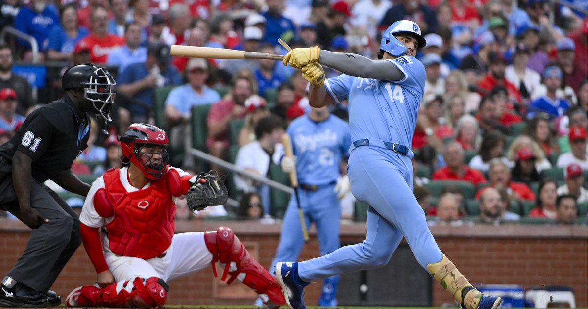 Jac Caglianone gets hot at plate, matches crazy rookie feat