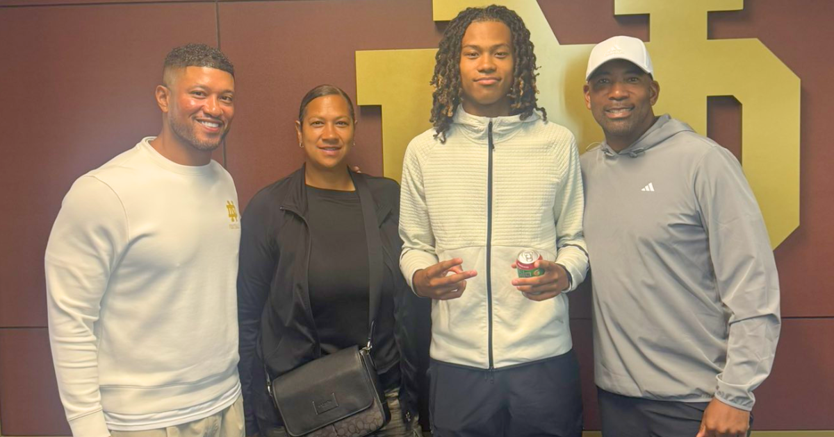 Notre Dame visit leads big impression on elite QB Israel Abrams