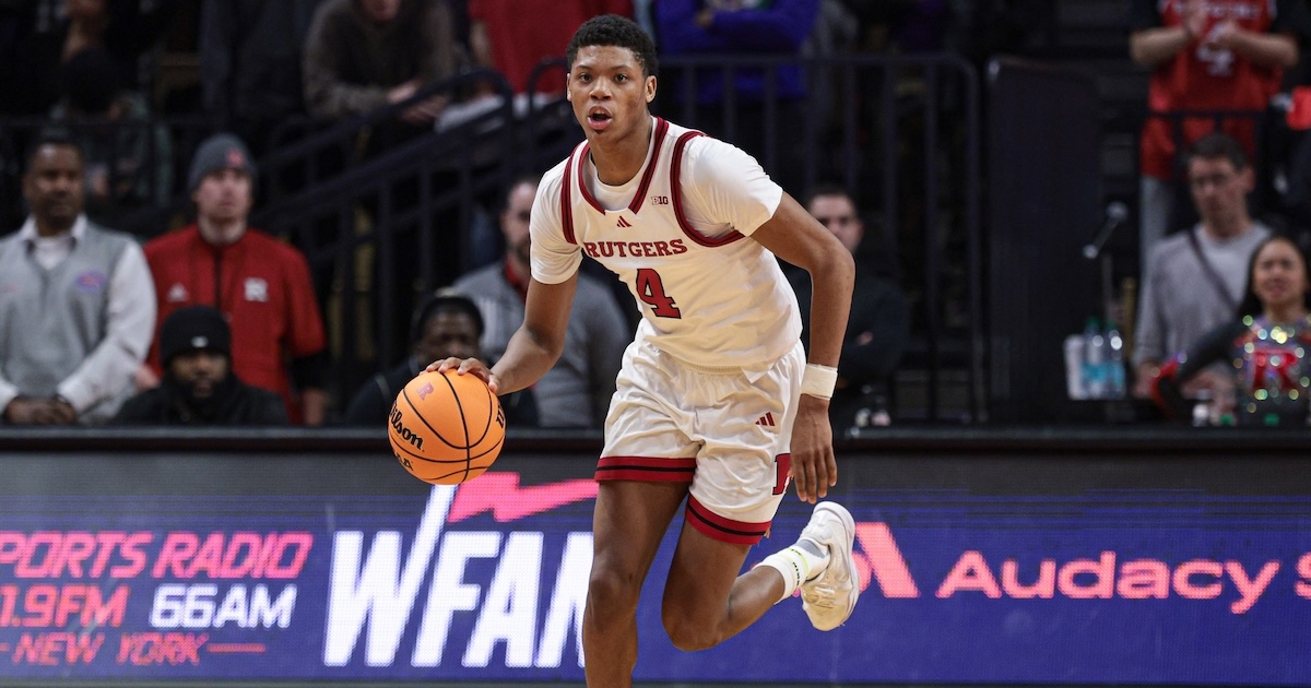 Rutgers forward Ace Bailey selected in 2025 NBA Draft