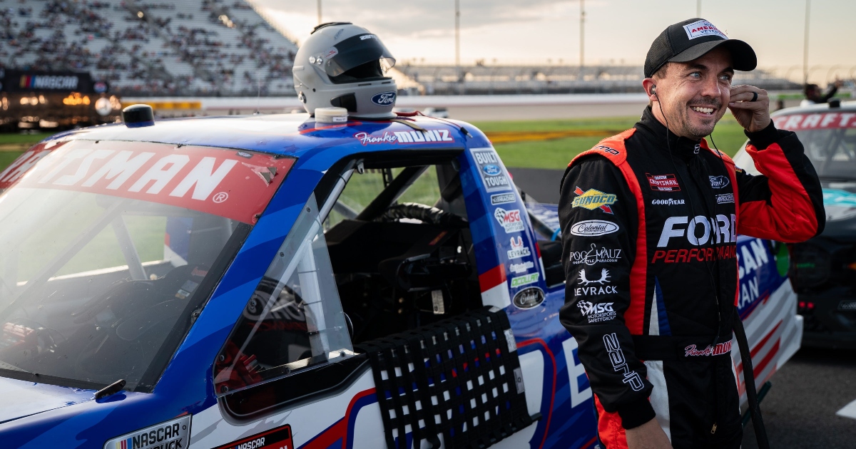 Frankie Muniz reacts to quality run in Truck Series race at Michigan: 'Let’s keep silencing the doubters'