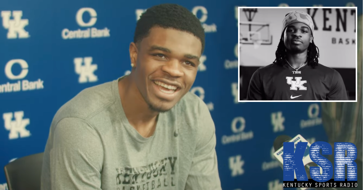 Otega Oweh shares real haircut story of return announcement to Kentucky